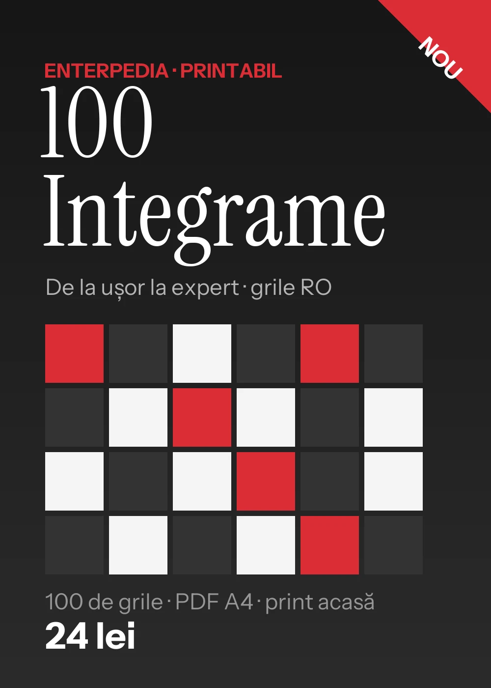 100 Integrame Printabile