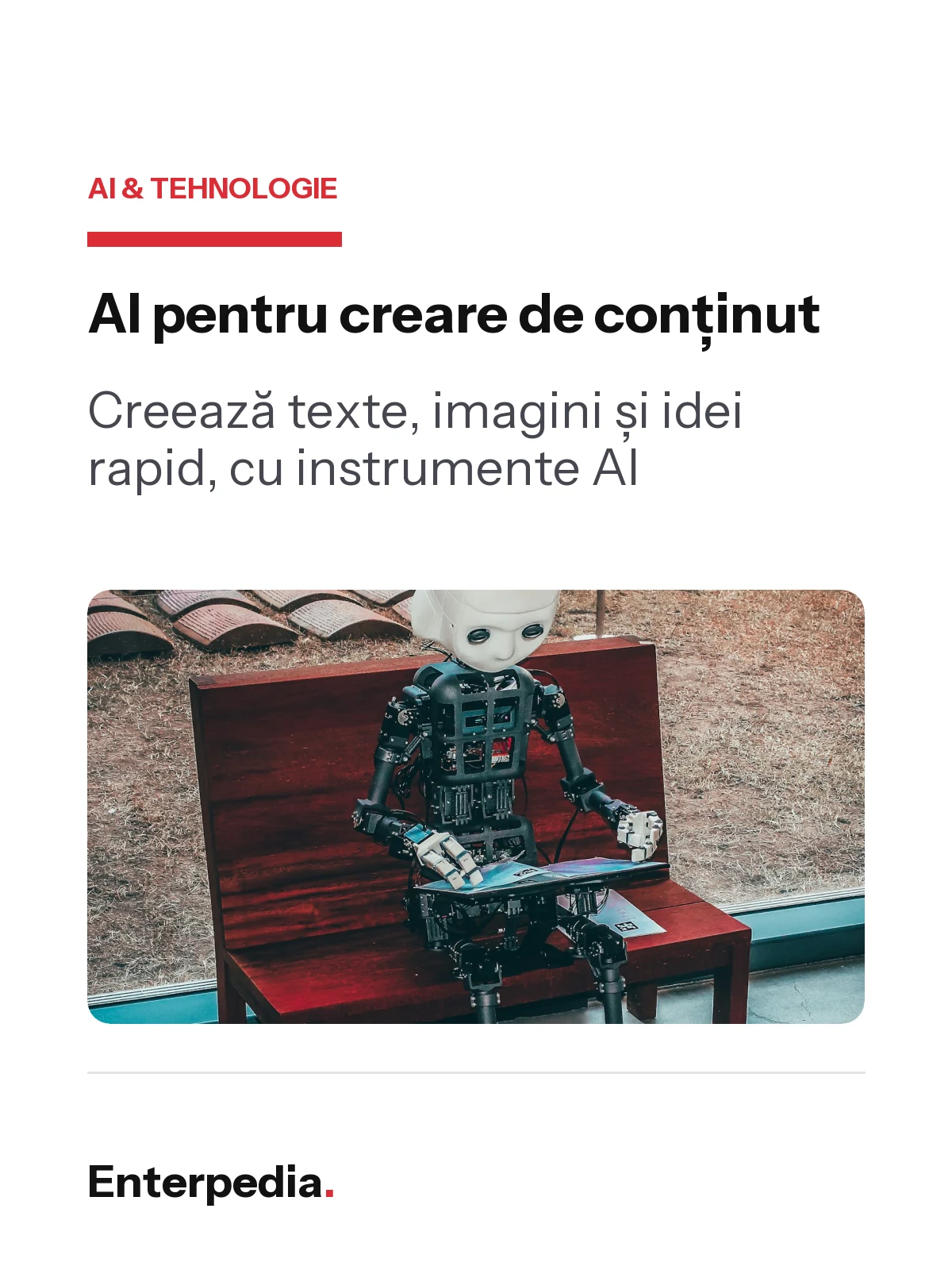 AI pentru creare de conținut