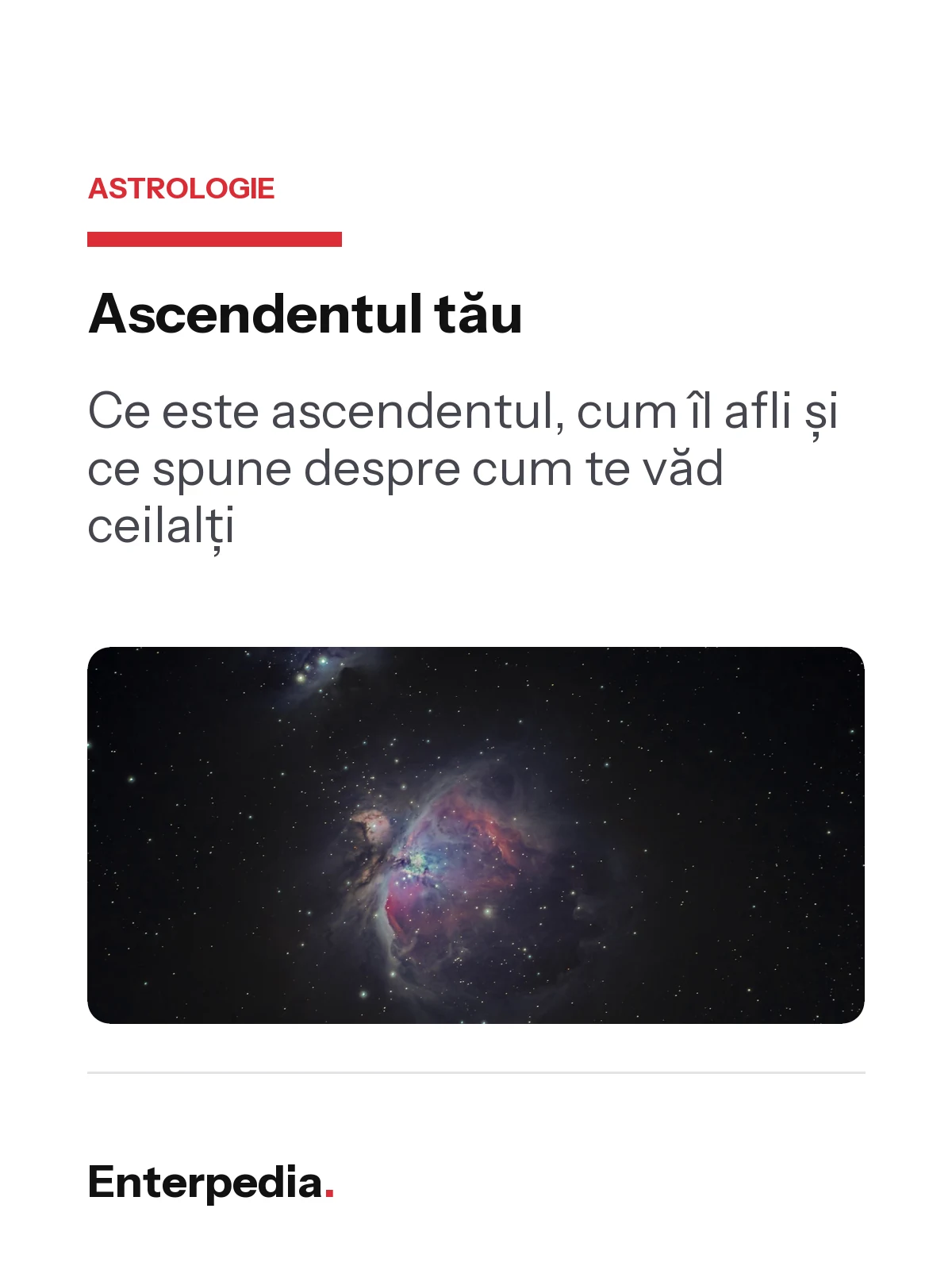 copertă Ascendentul tău