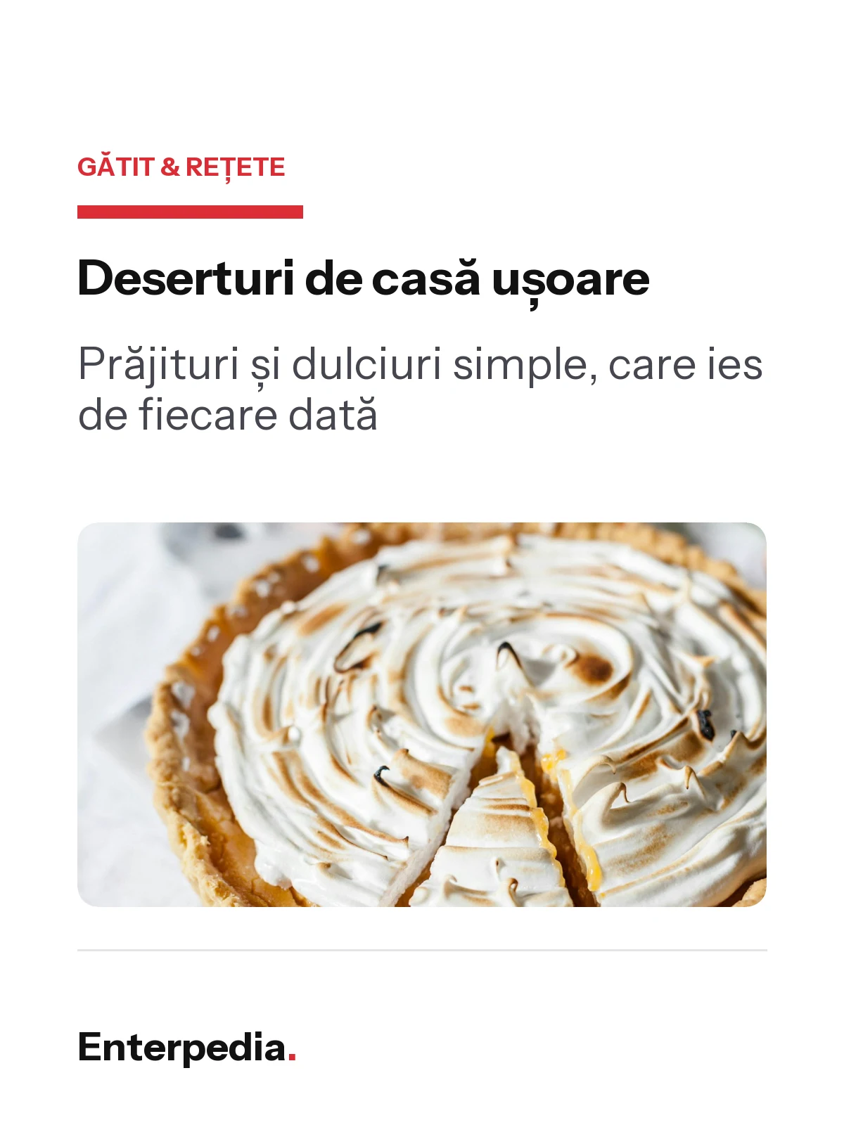 copertă Deserturi de casă ușoare