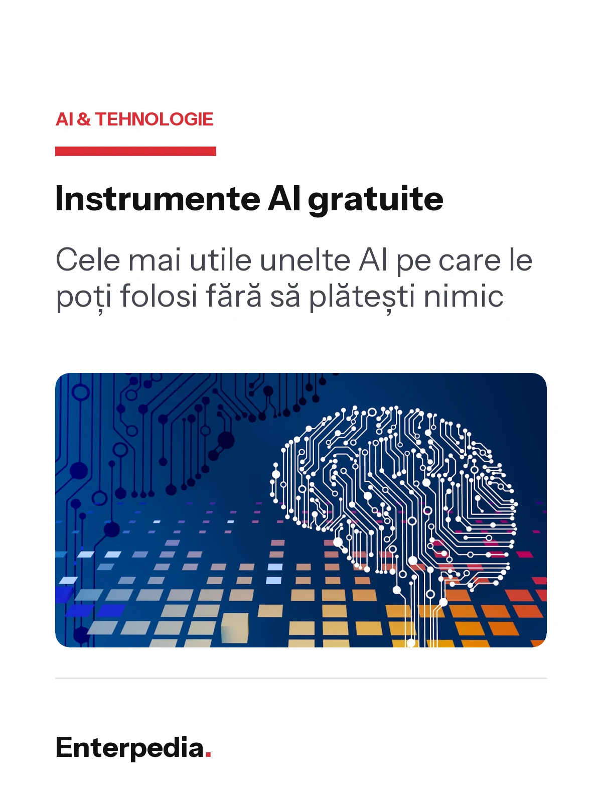 copertă Instrumente AI gratuite