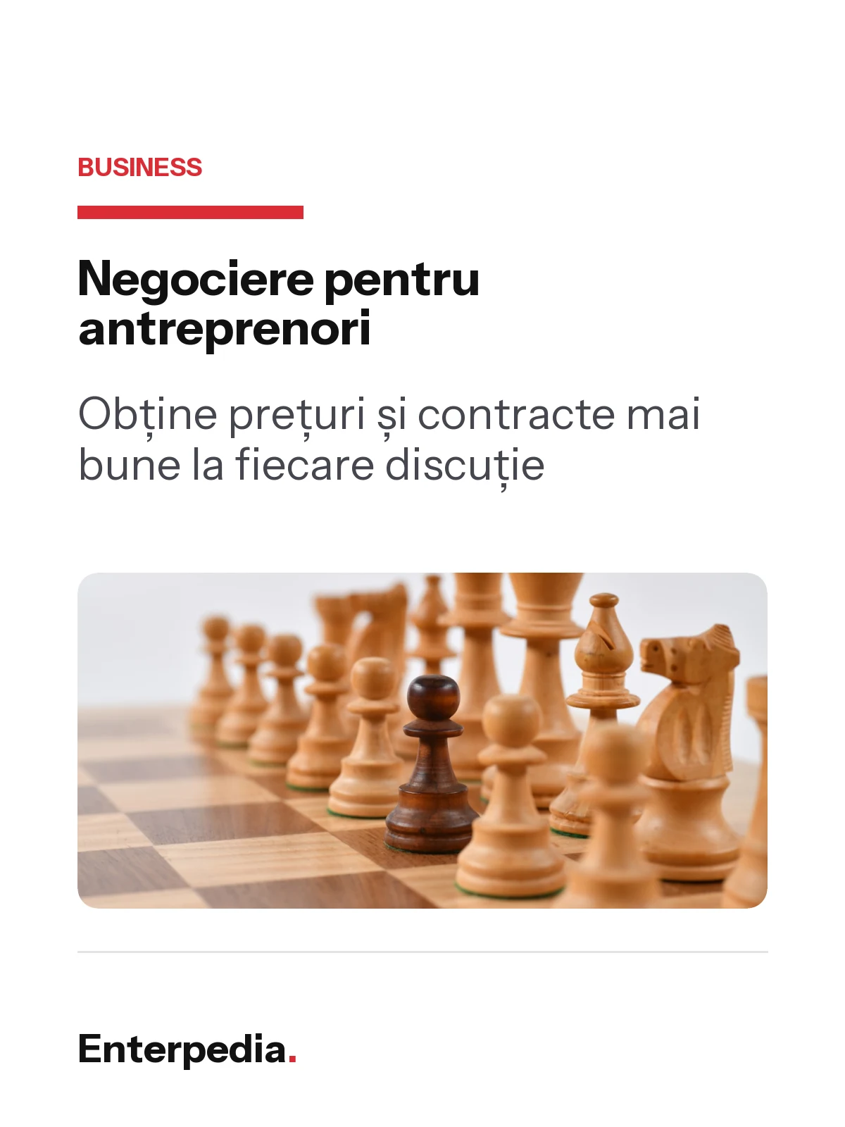 copertă Negociere pentru antreprenori