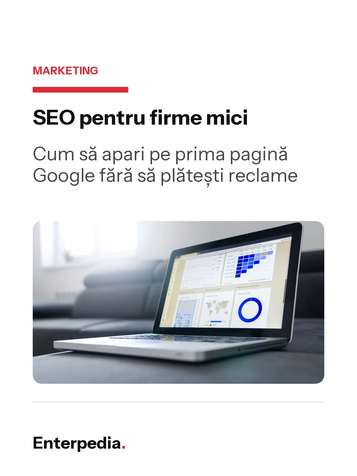 copertă SEO pentru firme mici